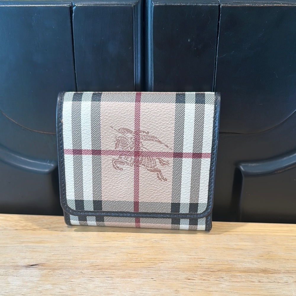 Burberry Haymarket Check Wallet